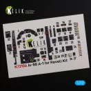 Kelik Ju-88 A-1 interior 3D decals for Revell kit 3D matrica