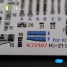Kelik KI-21 interior 3D decals for ICM kit 3D matrica