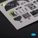 Kelik KI-21 interior 3D decals for ICM kit 3D matrica