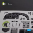 Kelik KI-21 interior 3D decals for ICM kit 3D matrica