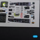 Kelik F-16 CG/CJ interior 3D decals for Academy kit 3D matrica