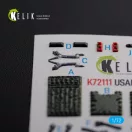 Kelik F-15E interior 3D decals for Academy kit 3D matrica