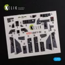 Kelik F-15E interior 3D decals for Academy kit 3D matrica