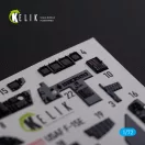 Kelik F-15E interior 3D decals for Academy kit 3D matrica