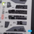 Kelik F-15E interior 3D decals for Academy kit 3D matrica