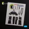 Kelik F9F-2 Panther interior 3D decals for HobbyBoss kit 3D matrica