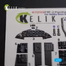 Kelik F9F-2 Panther interior 3D decals for HobbyBoss kit 3D matrica