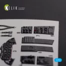 Kelik F9F-2 Panther interior 3D decals for HobbyBoss kit 3D matrica