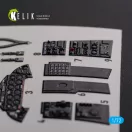 Kelik F9F-2 Panther interior 3D decals for HobbyBoss kit 3D matrica
