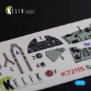 Kelik Sea Hurricane Mk I interior 3D decals for Arma Hobby kit 3D matrica