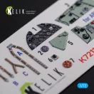 Kelik Sea Hurricane Mk I interior 3D decals for Arma Hobby kit 3D matrica