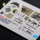 Kelik BF109-F2/F4 reconnaissance interior 3D decals for Fine Molds kit 3D matrica