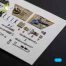 Kelik BF109-F2/F4 reconnaissance interior 3D decals for Fine Molds kit 3D matrica