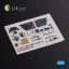 Kelik BF109-F2/F4 interior 3D decals for Fine Molds kit 3D matrica