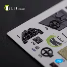Kelik BF109-F2/F4 interior 3D decals for Fine Molds kit 3D matrica