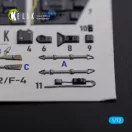 Kelik BF109-F2/F4 interior 3D decals for Fine Molds kit 3D matrica