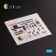 Kelik Ki-84 Hayate - interior 3D decals for Arma Hobby kit 3D matrica