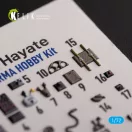 Kelik Ki-84 Hayate - interior 3D decals for Arma Hobby kit 3D matrica