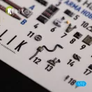 Kelik Ki-84 Hayate - interior 3D decals for Arma Hobby kit 3D matrica