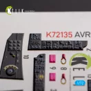 Kelik AVRO VULCAN B.2 Front cockpit - interior 3D decals for Airfix kit 3D matrica