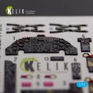 Kelik AVRO VULCAN B.2 Front cockpit - interior 3D decals for Airfix kit 3D matrica