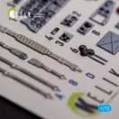 Kelik Il-2 Shturmovik - interior 3D decals for Tamiya kit 3D matrica