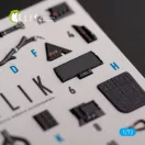 Kelik F-35B - interior 3D decals for Tamiya kit 3D matrica