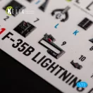 Kelik F-35B - interior 3D decals for Tamiya kit 3D matrica
