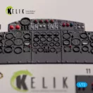 Kelik Vickers Valiant B(PR)K.1 front cockpit - interior 3D decals for Airfix kit 3D matrica