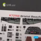 Kelik Bristol Beauhfighter TF.X - interior 3D decals for Airfix kit 3D matrica