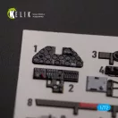 Kelik P-40K - interior 3D decals for Special Hobby kit 3D matrica
