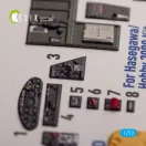 Kelik TBM-3E - interior 3D decals for Hobby 2000/Hasegawa kit 3D matrica