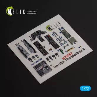   Kelik OA-10A Thunderbolt - interior 3D decals for Italeri kit 3D matrica