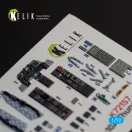 Kelik OA-10A Thunderbolt - interior 3D decals for Italeri kit 3D matrica