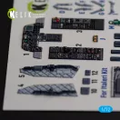 Kelik OA-10A Thunderbolt - interior 3D decals for Italeri kit 3D matrica