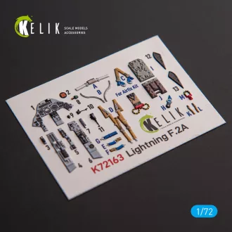   Kelik F.2A Lighting - interior 3D decals for Airfix kit 3D matrica