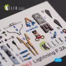 Kelik F.2A Lighting - interior 3D decals for Airfix kit 3D matrica