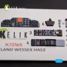 Kelik Westland Wessex HAS.3 - interior 3D decals for Italeri kit 3D matrica