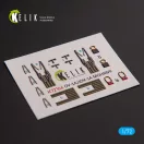 Kelik OV-1A/JOV-1A MOHAWK - interior 3D decals for ClearProp kit 3D matrica