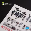 Kelik SU-17M4P/22M4 - interior 3D decals for ModelSvit kit 3D matrica