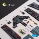 Kelik F-117A NIGHTHAWK - interior 3D decals for Academy kit 3D matrica