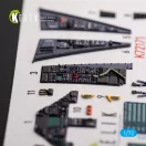 Kelik F-117A NIGHTHAWK - interior 3D decals for Academy kit 3D matrica