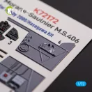 Kelik Morane-Saulnier M.S.406 - interior 3D decals for Hobby 2000/Hasegawa kit 3D matrica