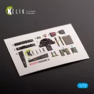 Kelik Jaguar A - interior 3D decals for HobbyBoss kit 3D matrica