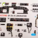 Kelik B-24H Liberator - interior 3D decals for Airfix kit 3D matrica