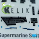 Kelik Supermarine Swift FR.5 - interior 3D decals for AirFix kit 3D matrica