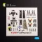 Kelik F-4B Phantom - interior 3D decals for FineMolds kit 3D matrica