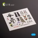Kelik F-4N Phantom - interior 3D decals for FineMolds kit 3D matrica
