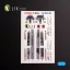 Kelik T-33A Shooting Star - interior 3D decals for Platz kit 3D matrica