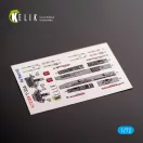 Kelik T-33A Shooting Star - interior 3D decals for Platz kit 3D matrica